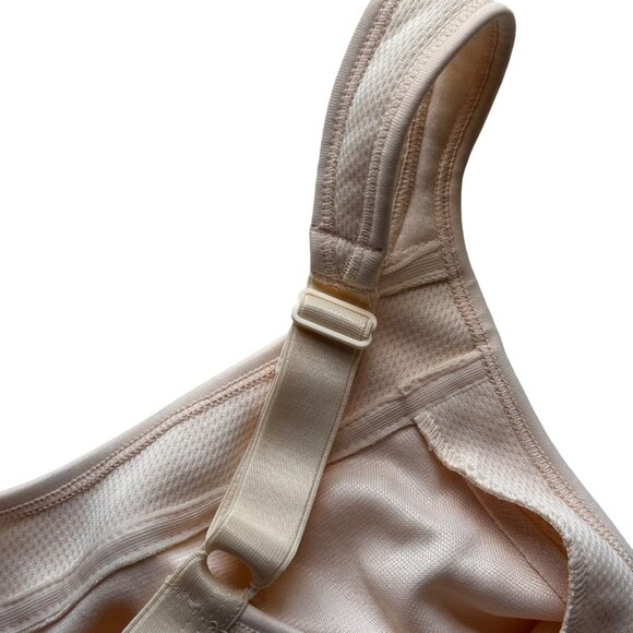 Playtex 18 Hour Wire-Free WF Bra Plus Size 44DD Light Beige Comfort Support New - Picture 9 of 11